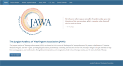 Desktop Screenshot of jungiananalysts.org